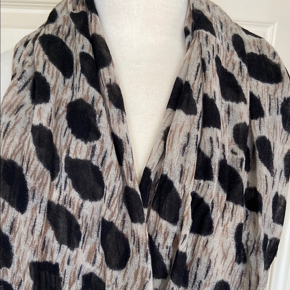 Lulla Collection by Bindya Scarf Infinity 26” wide by approx 63” light gauzy